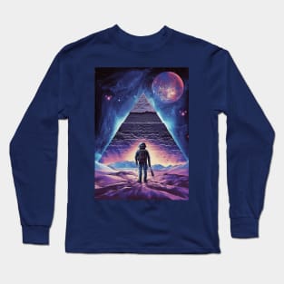 Pyramids of the Cosmos Long Sleeve T-Shirt